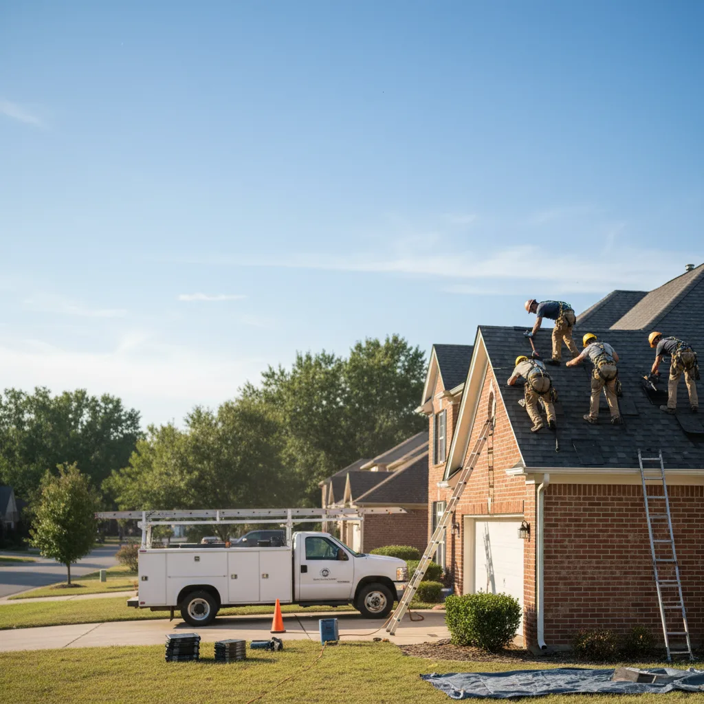 Roof Repair in Munford